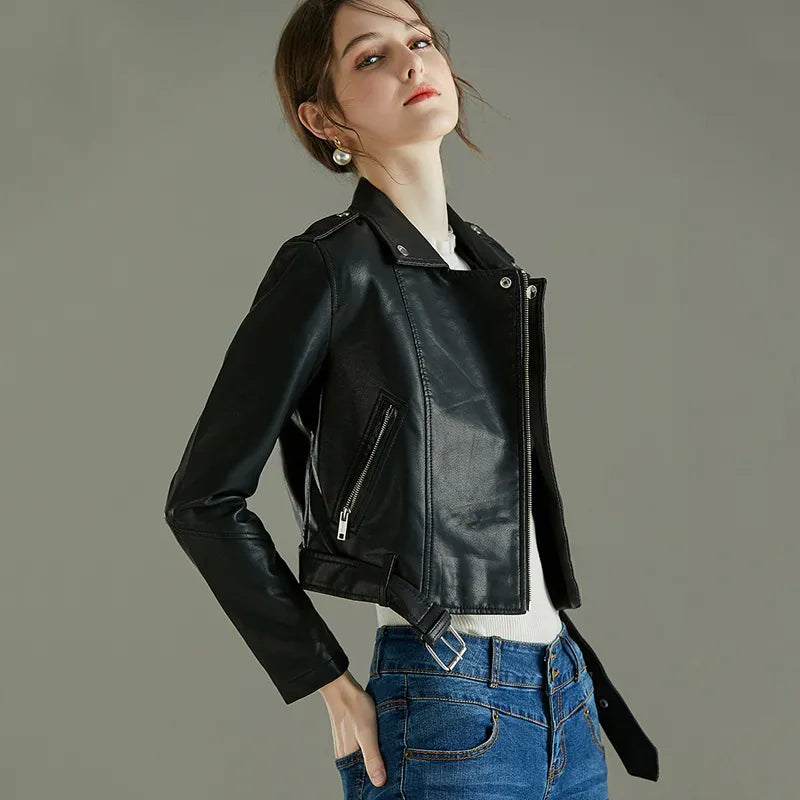 ModeGeist | Leder Damenjacke