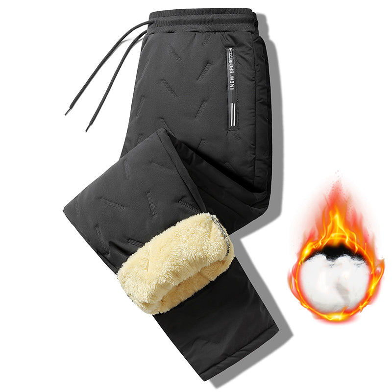 Damen-Jogginghose aus warmer, dicker Lammwolle von Astore