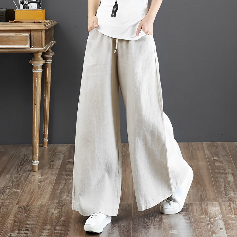 Leinenhose FLORA: bequeme Sommerhose