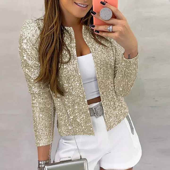 ModeGeist | Glamour Pailletten Blazer