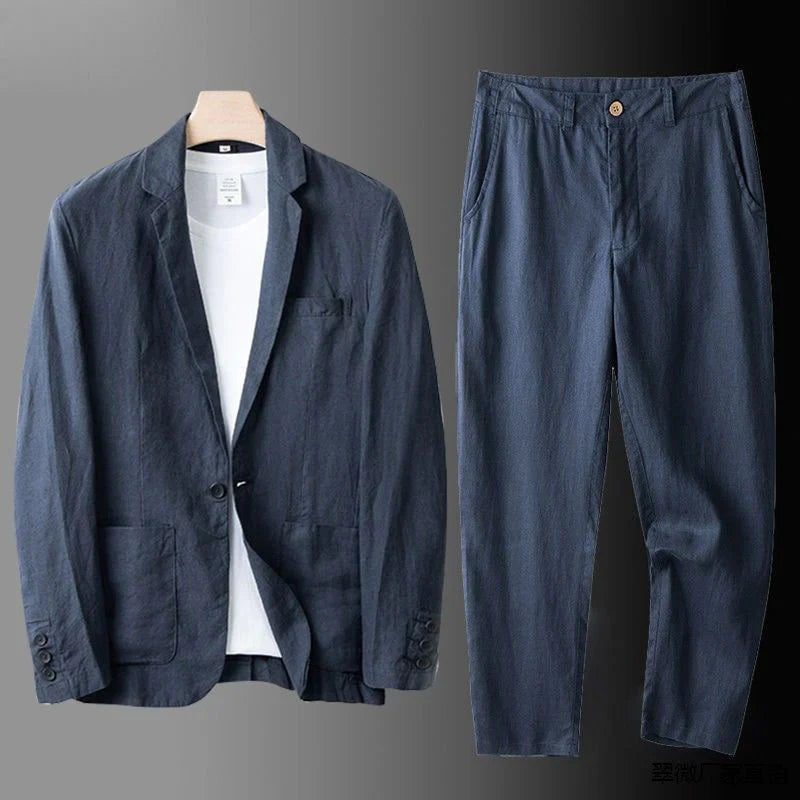 Blazer und Leinenhose: Das KÄTHE Ensemble