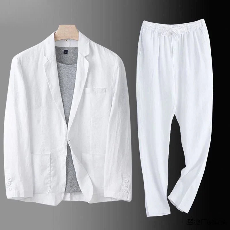 Blazer und Leinenhose: Das KÄTHE Ensemble