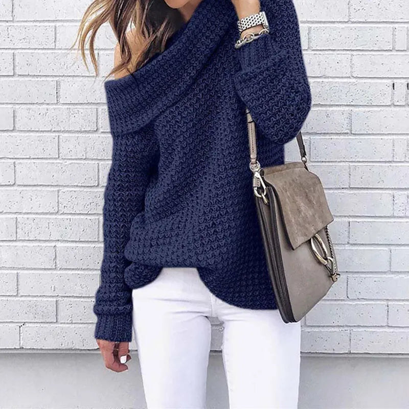 ModeGeist | Fall Off Shoulder Pullover