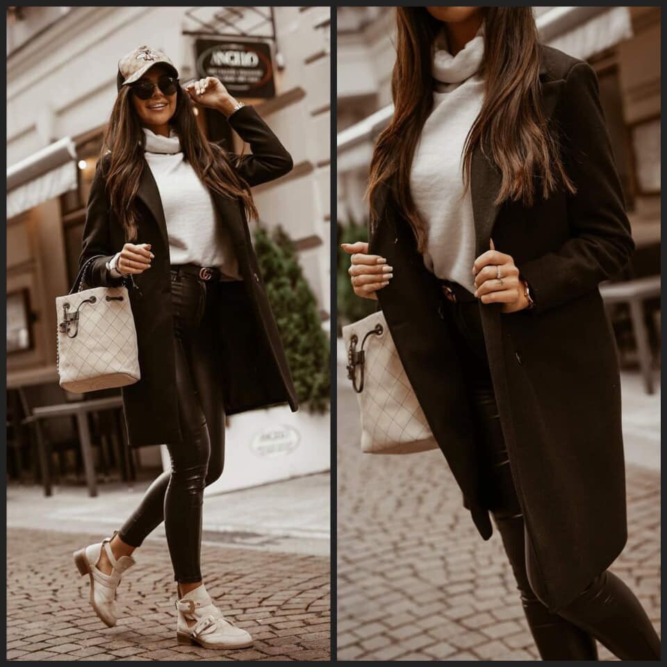 ModeGeist | Lange Brownjacket für Frauen