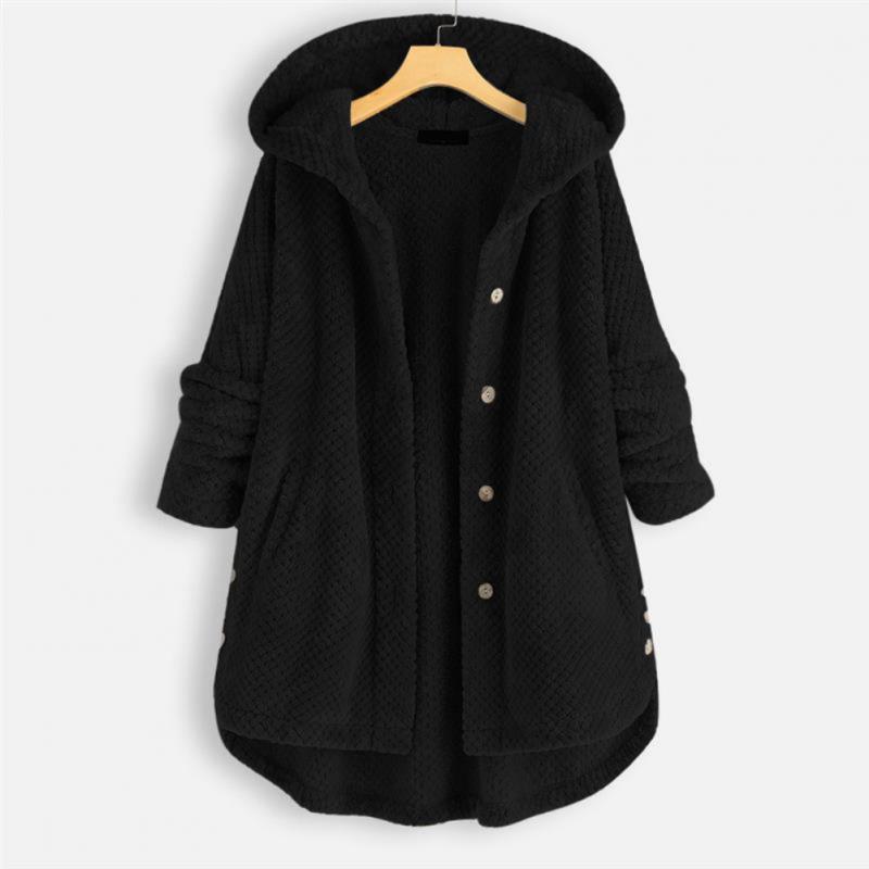 Fleece Jacket with Hood by Fudus