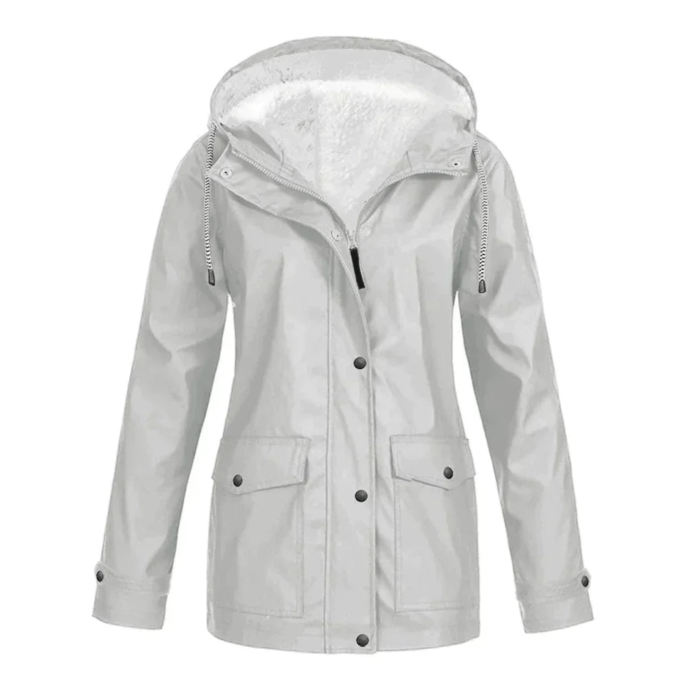 ModeGeist | Elegante & Warme Regenjacke