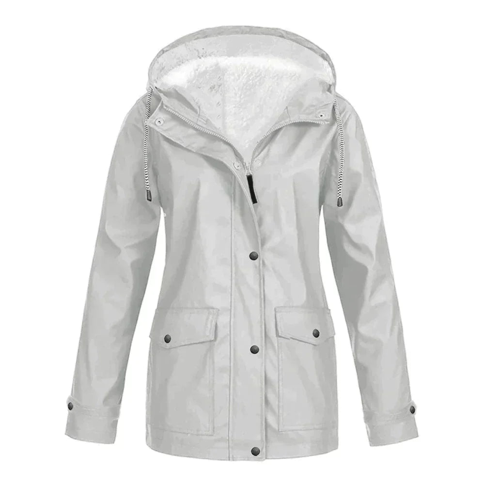 ModeGeist | Elegante und Warme Regenjacke