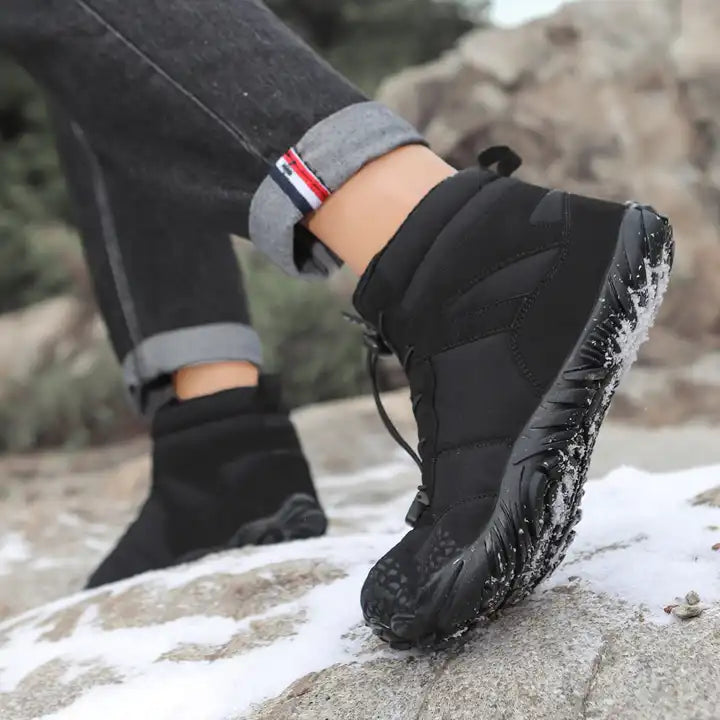 ModeGeist | Leichte Barfuß Winterstiefel