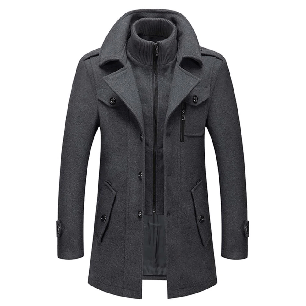 Herren-Wintermantel Noble – zweiteilig