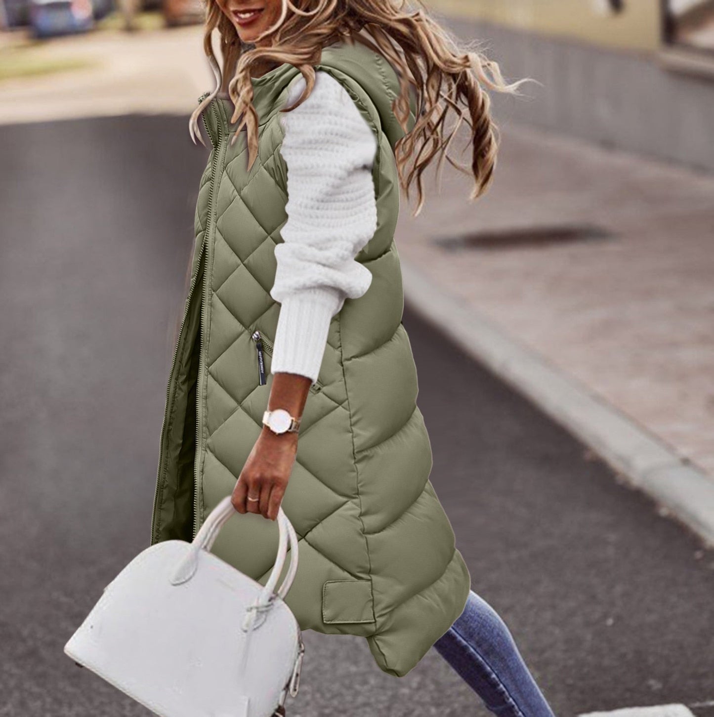 ModeGeist | Damen Long Bodywarmer