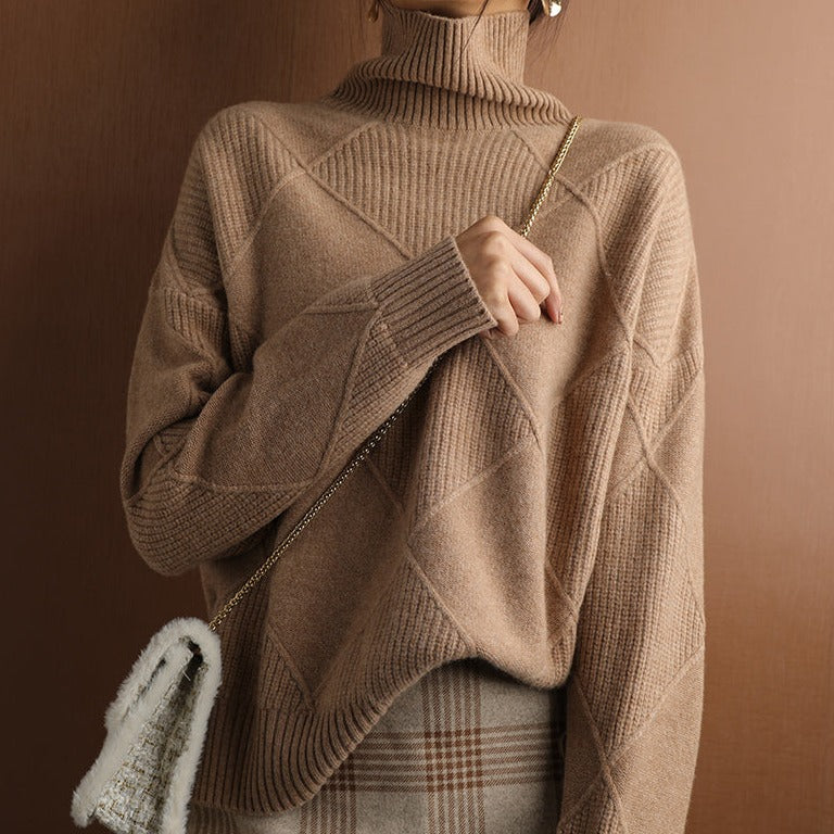 ModeGeist | Grober Pullover für Frauen