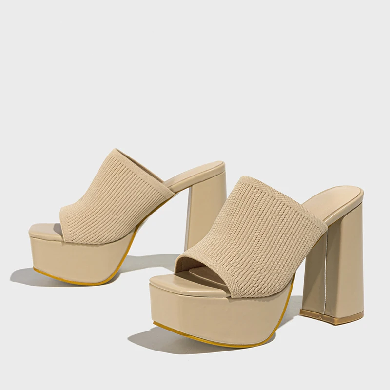 MODEGEIST Damen Plateau-Sandalen Verstellbare Riemen Gepolsterte Sohle