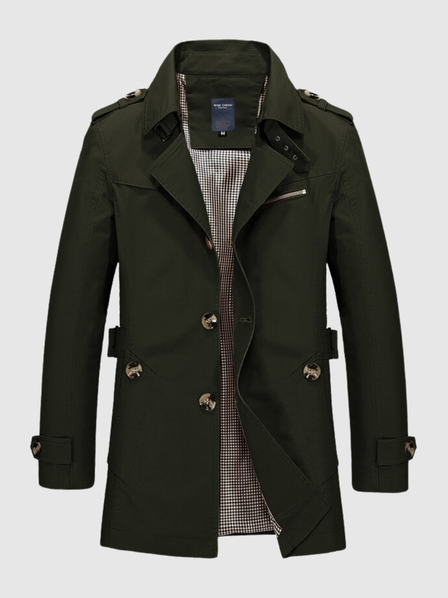 ModeGeist | Elegante Herrenjacke Baumwolle Elegant und Vielseitig