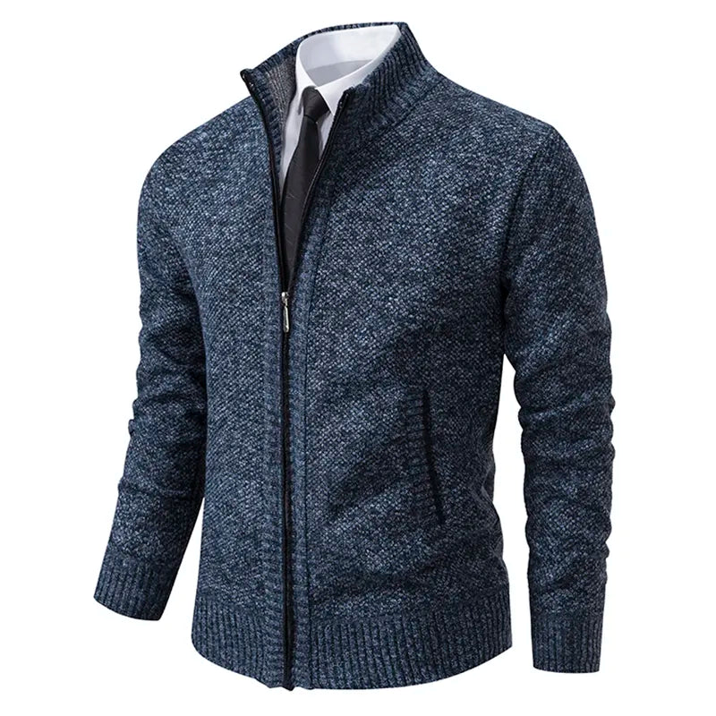 Männer-Zipperjacke mit Taschen