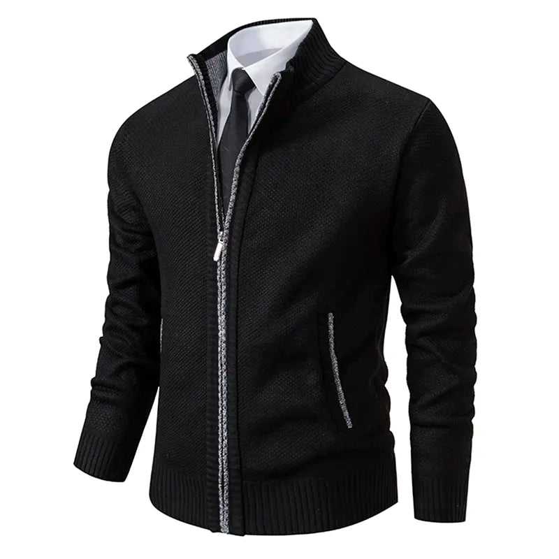 Männer-Zipperjacke mit Taschen
