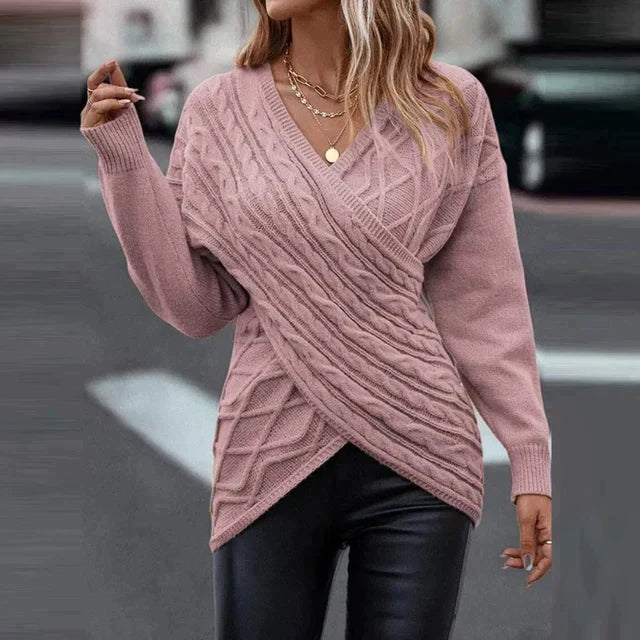 Elegantes Langarm-Oberteil Damen