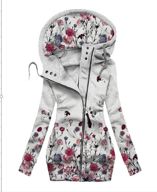 ModeGeist | Bequeme Künstlerische Jacke für Frauen