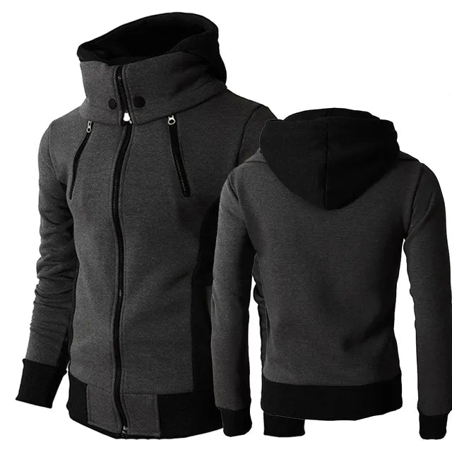 ModeGeist | Herrenpullover mit Reißverschlussdetail
