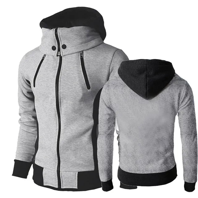 ModeGeist | Herrenpullover mit Reißverschlussdetail