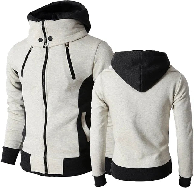 ModeGeist | Herrenpullover mit Reißverschlussdetail