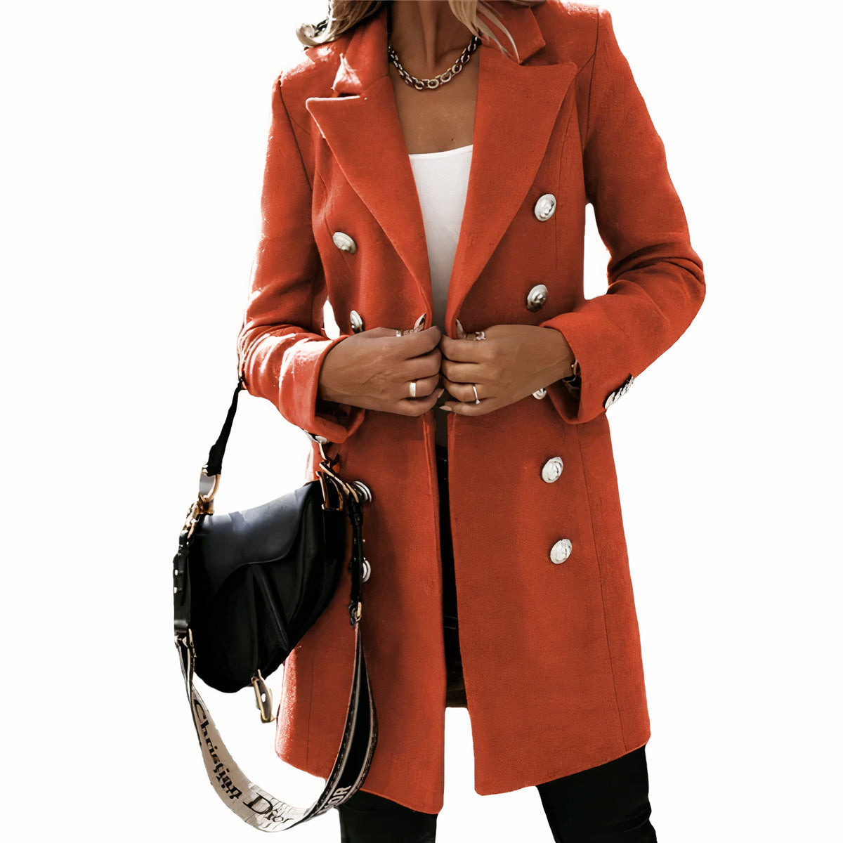 Damen-Trenchcoat Hertha: Elegant und lang