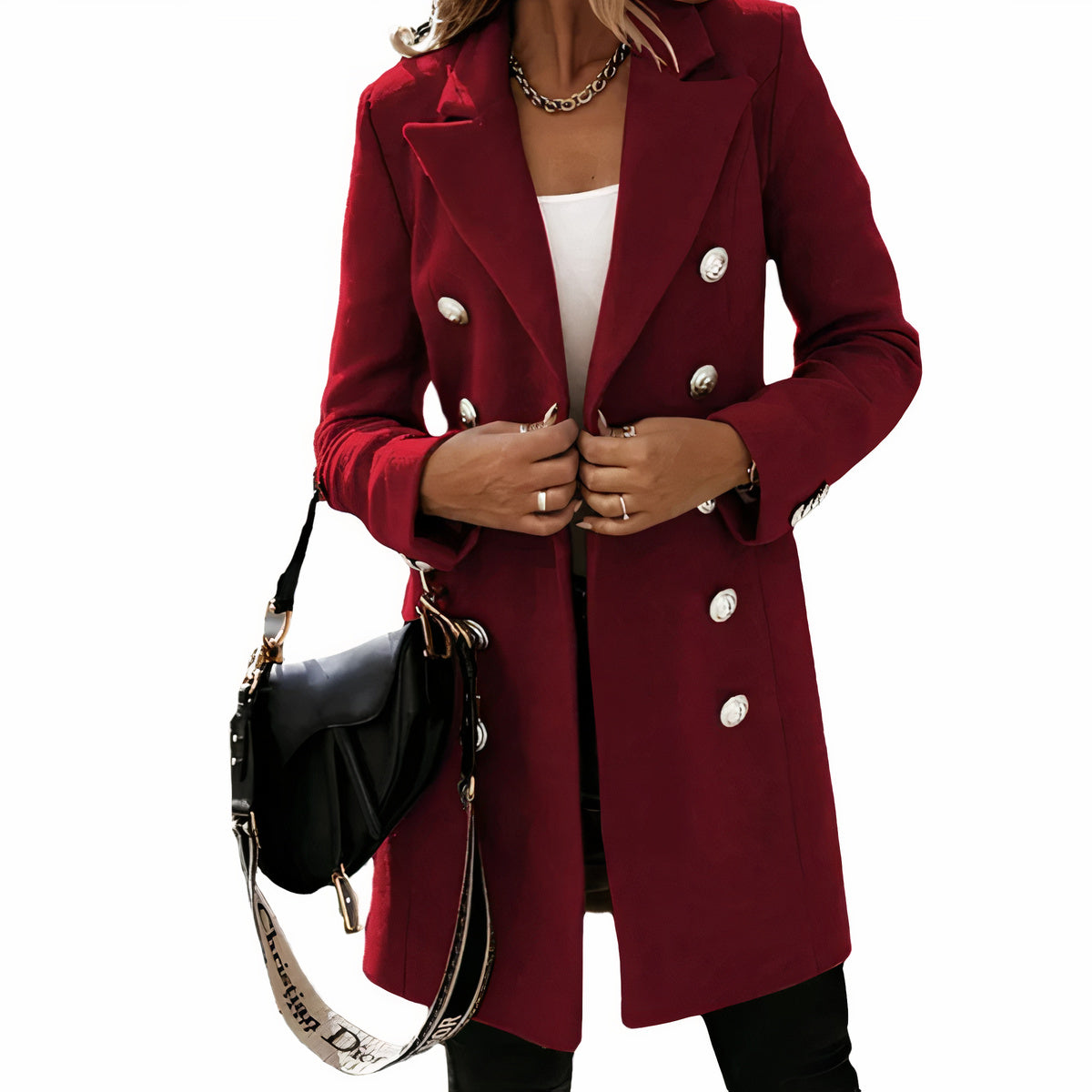 Damen-Trenchcoat Hertha: Elegant und lang