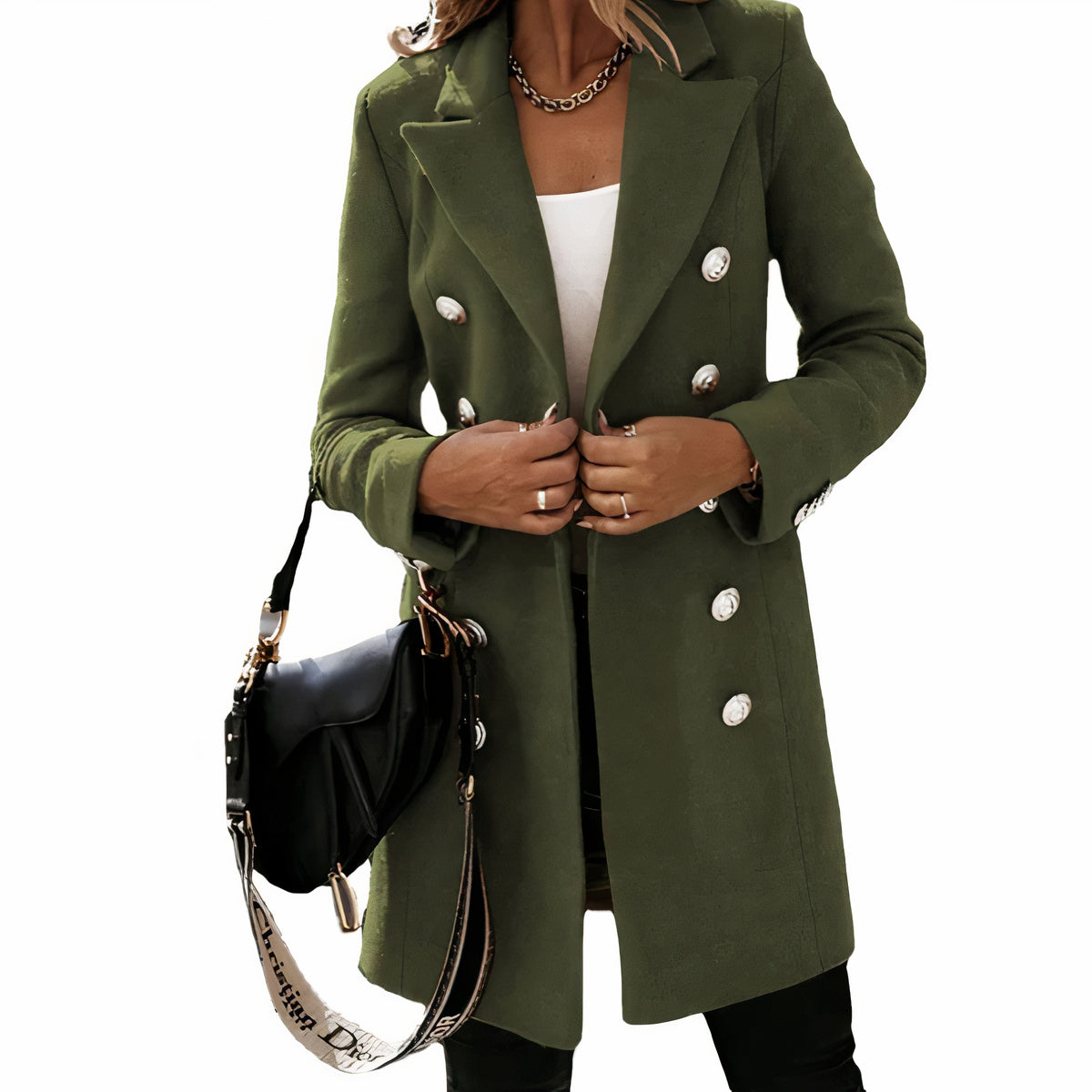 Damen-Trenchcoat Hertha: Elegant und lang