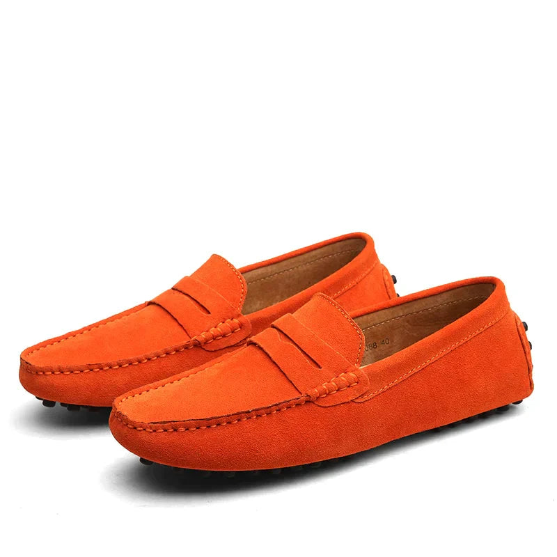 Italienische Wildleder-Loafer von HUGO