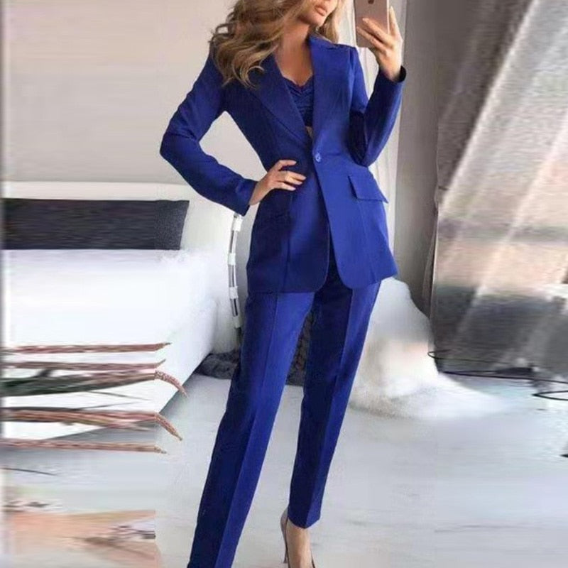 Damen Blazer-Set (3-teilig)