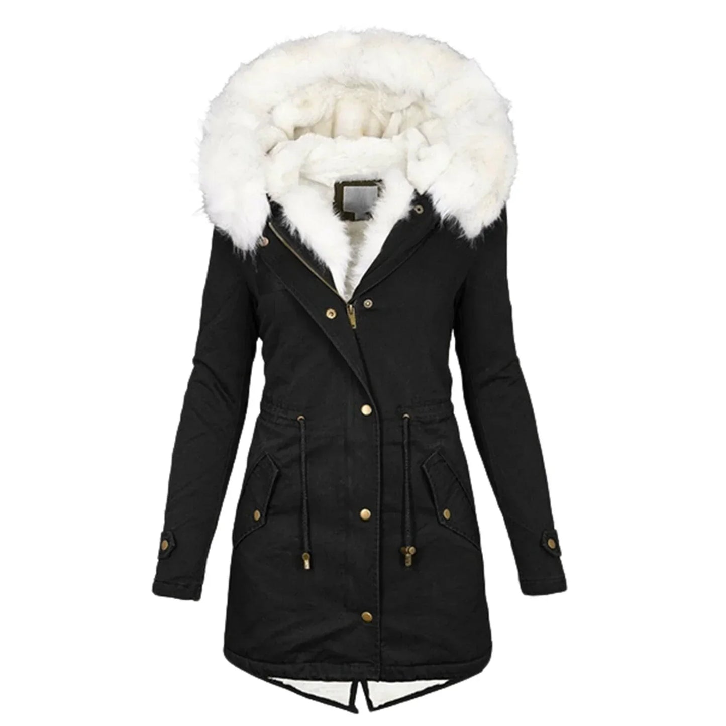 ModeGeist | Modische, Lange Winterjacke