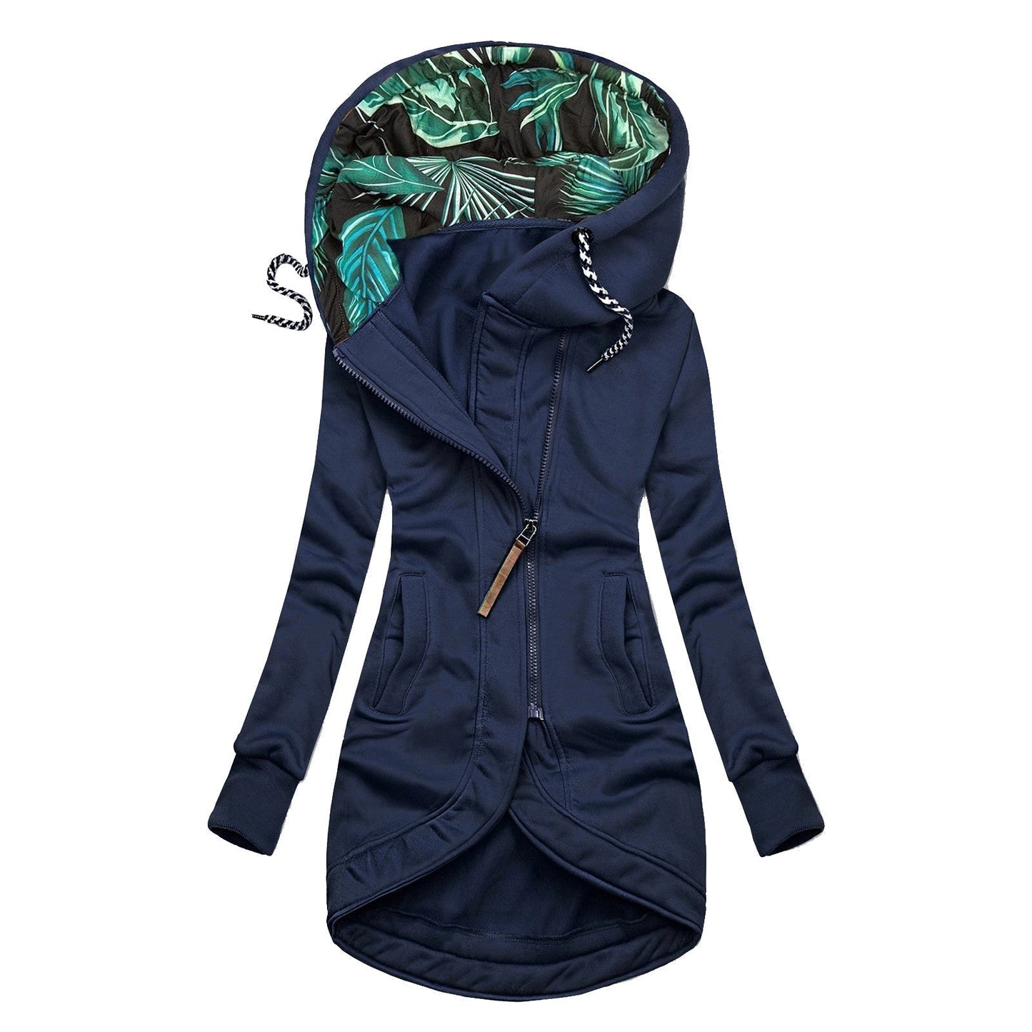 ModeGeist | Taillierte Jacke mit Reißverschluss