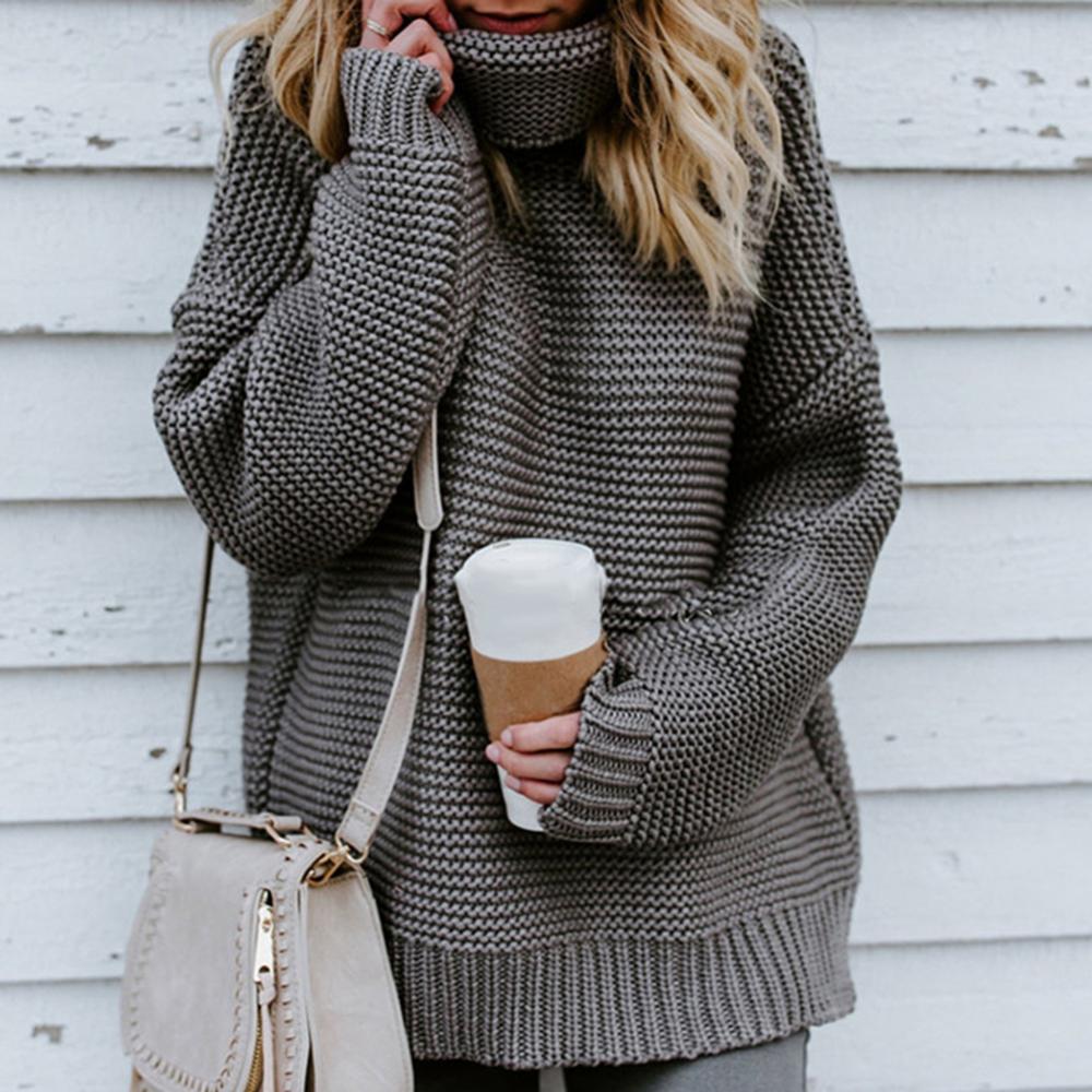 ModeGeist | Lässiger Rollkragenpullover
