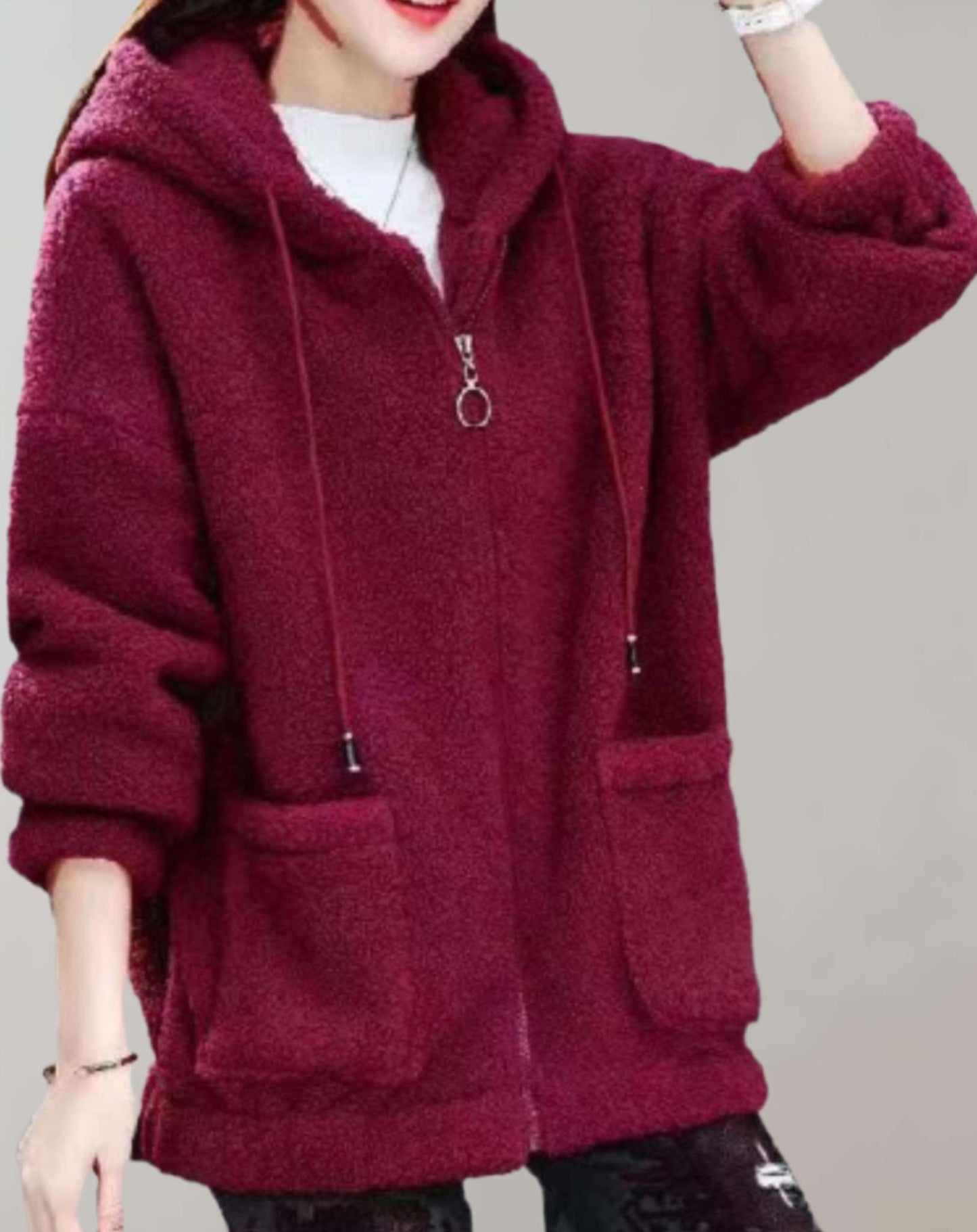 ModeGeist | Bequeme Fleecejacke für Frauen