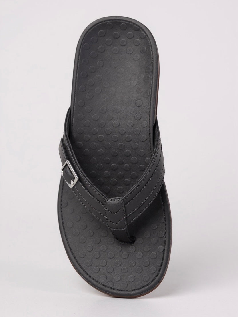 MODEGEIST Damen Zehentrenner Gepolstert Leicht Sommer-Sandalen