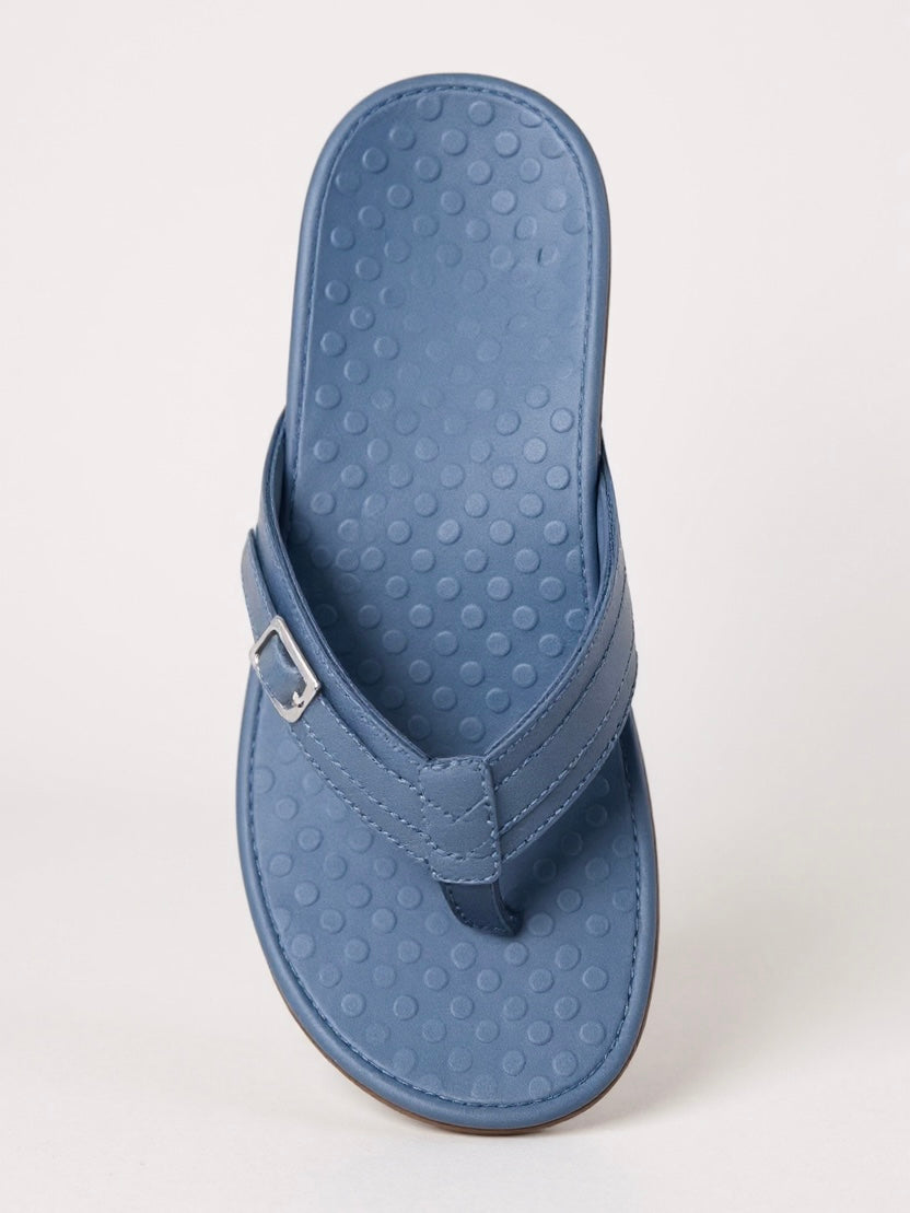 MODEGEIST Damen Zehentrenner Gepolstert Leicht Sommer-Sandalen