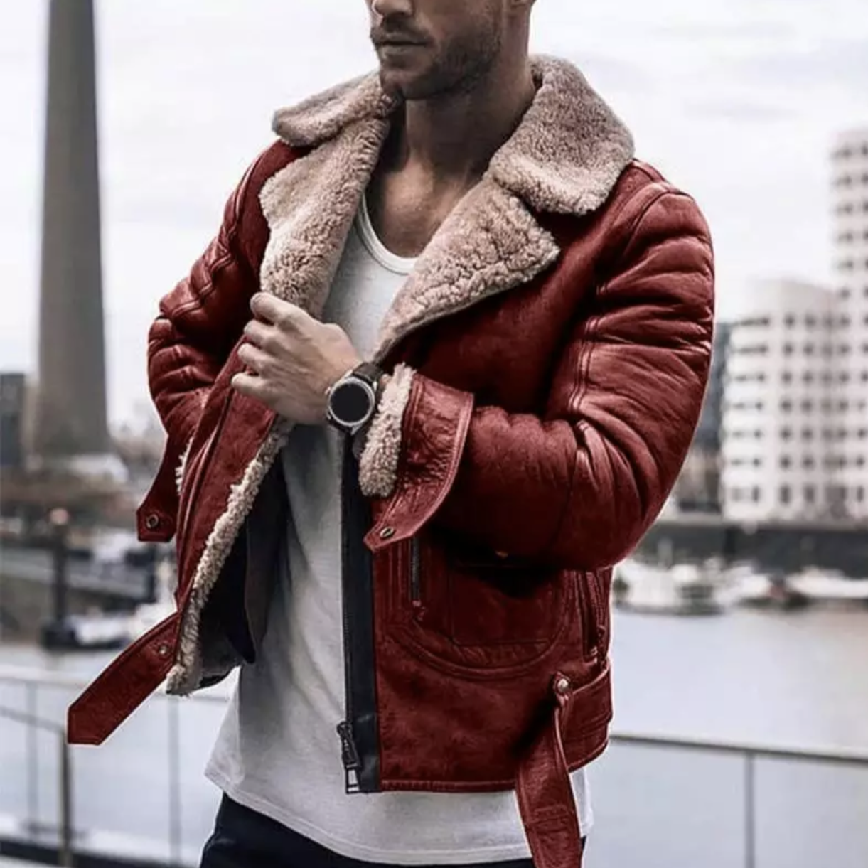 Herren Winterjacke Reginald – Warme Designerjacke