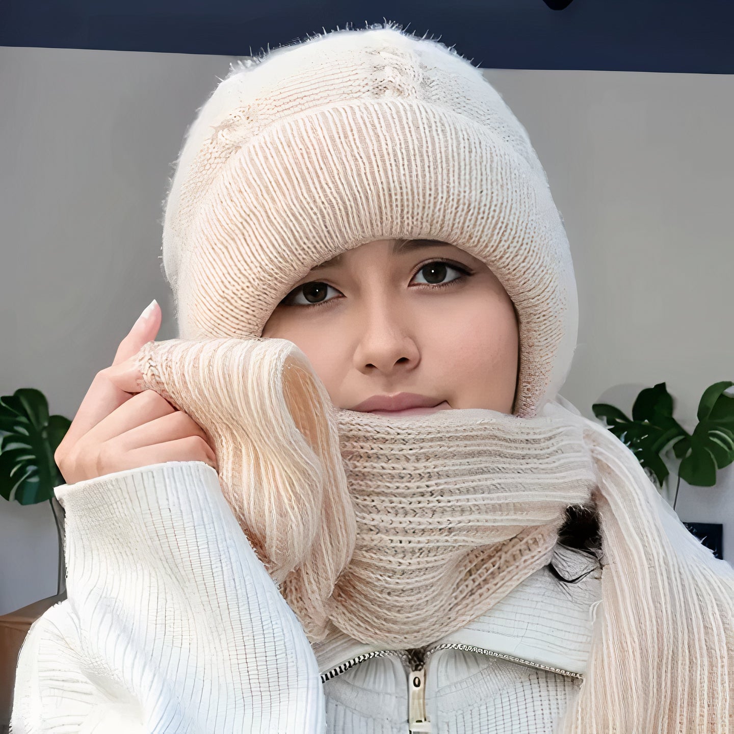 Issa 2-in-1 Hat and Scarf