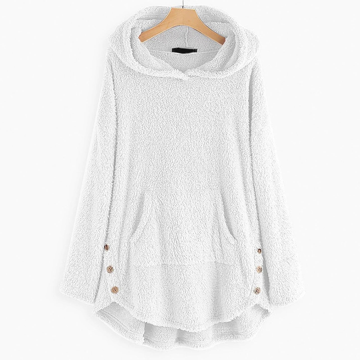 Kuscheliger Teddy-Sweat aus ultraweicher Baumwolle
