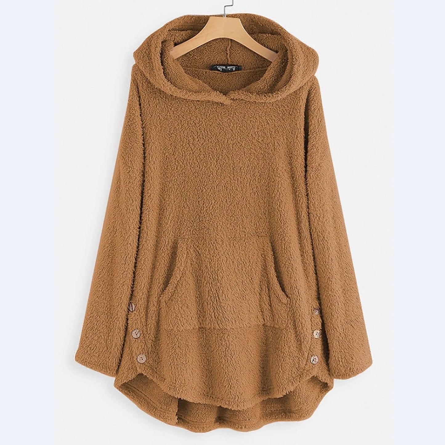 Kuscheliger Teddy-Sweat aus ultraweicher Baumwolle