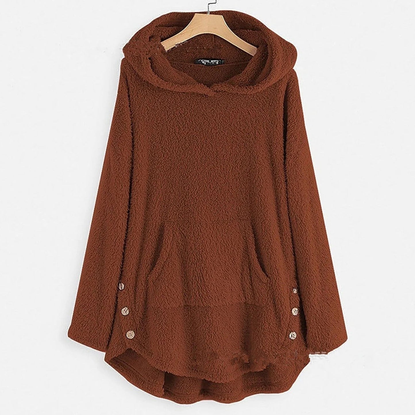Kuscheliger Teddy-Sweat aus ultraweicher Baumwolle