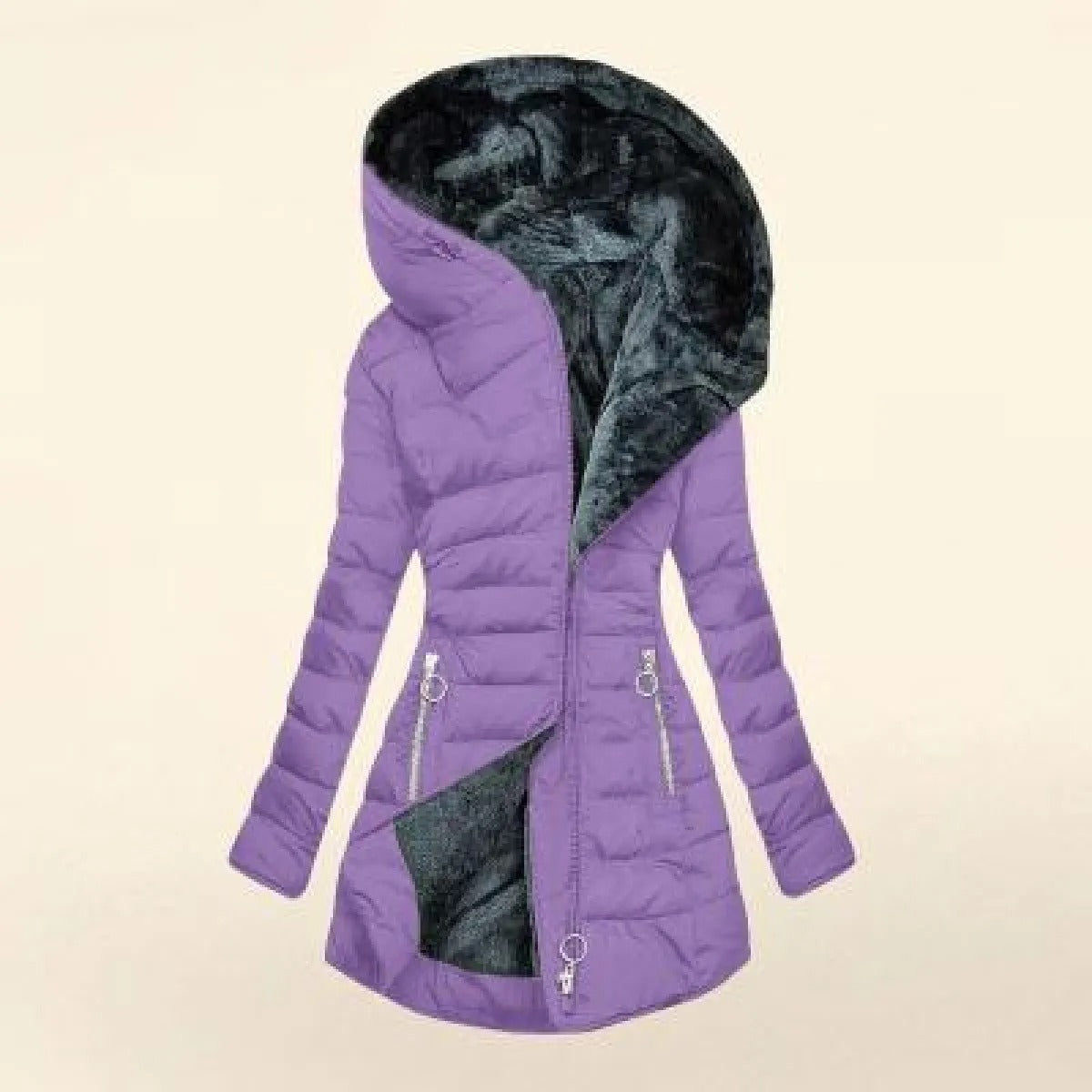 ModeGeist | Gianna Gesteppte Fleecejacke Für Damen