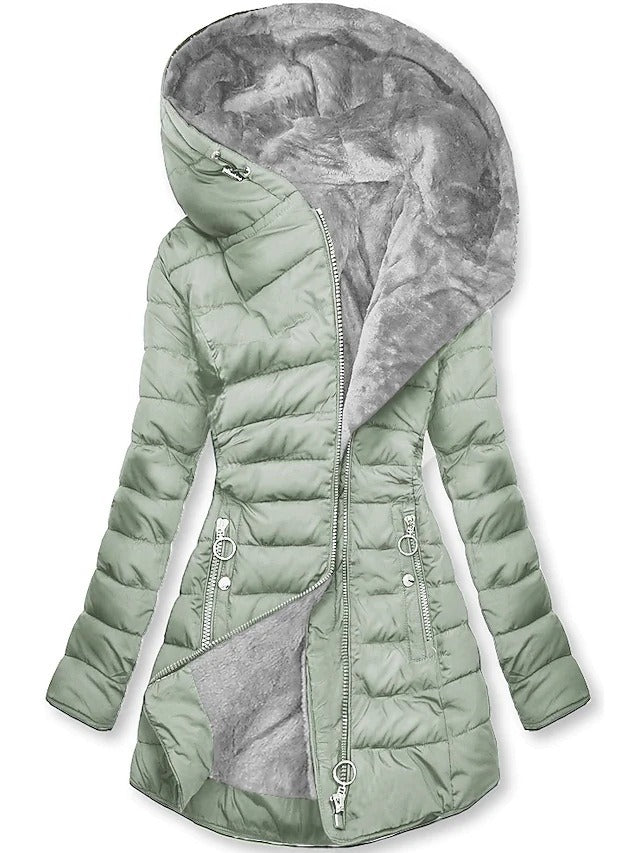 ModeGeist | Gianna Gesteppte Fleecejacke Für Damen