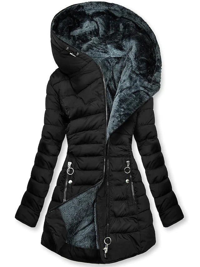 ModeGeist | Gianna Gesteppte Fleecejacke Für Damen