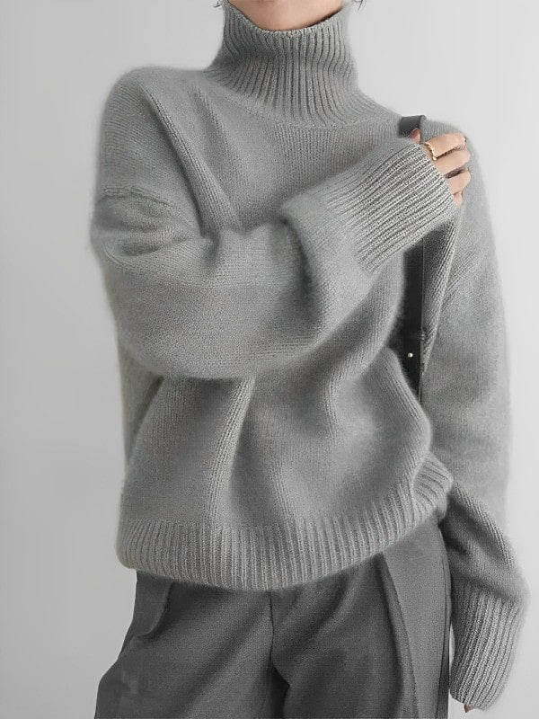 Damen Rollkragenpullover zum Wohlfühlen