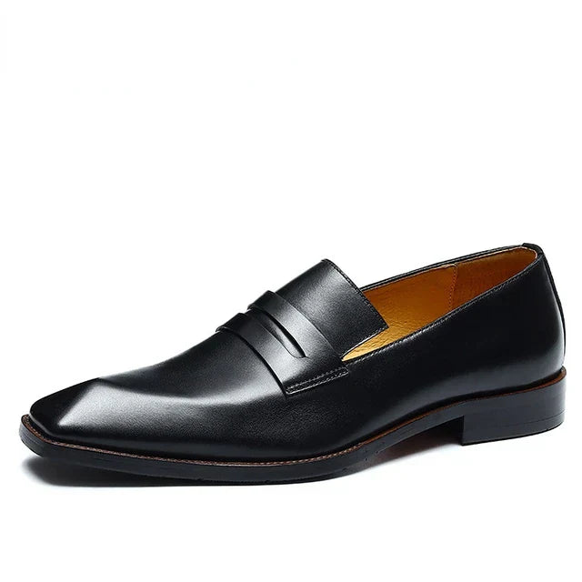 Exklusive italienische Herrenschuhe aus Leder