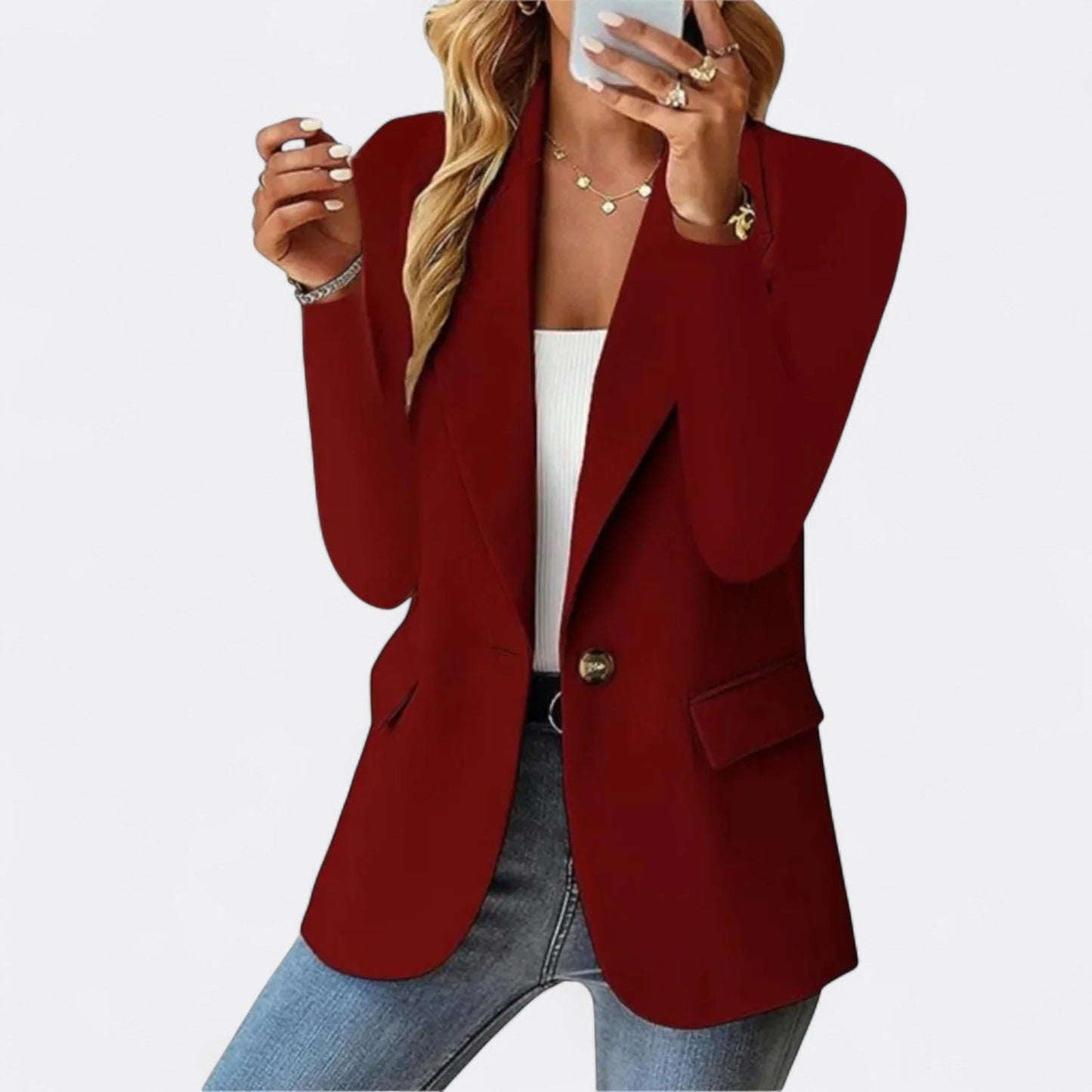 ModeGeist | Damen Eleganter Moderner Blazer