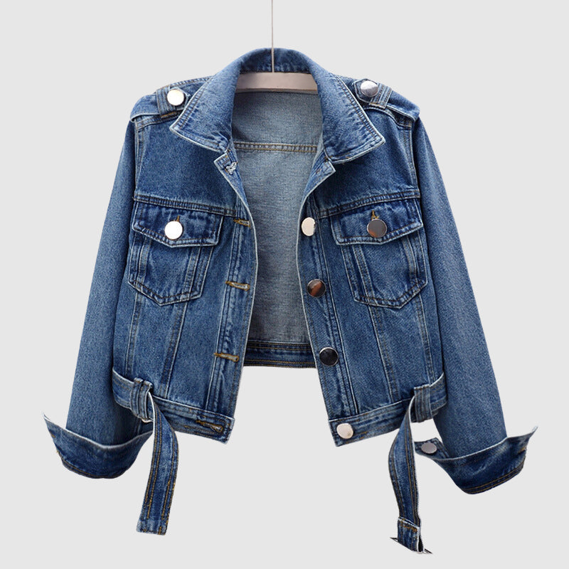 ModeGeist | Stylische Kurze Jeansjacke