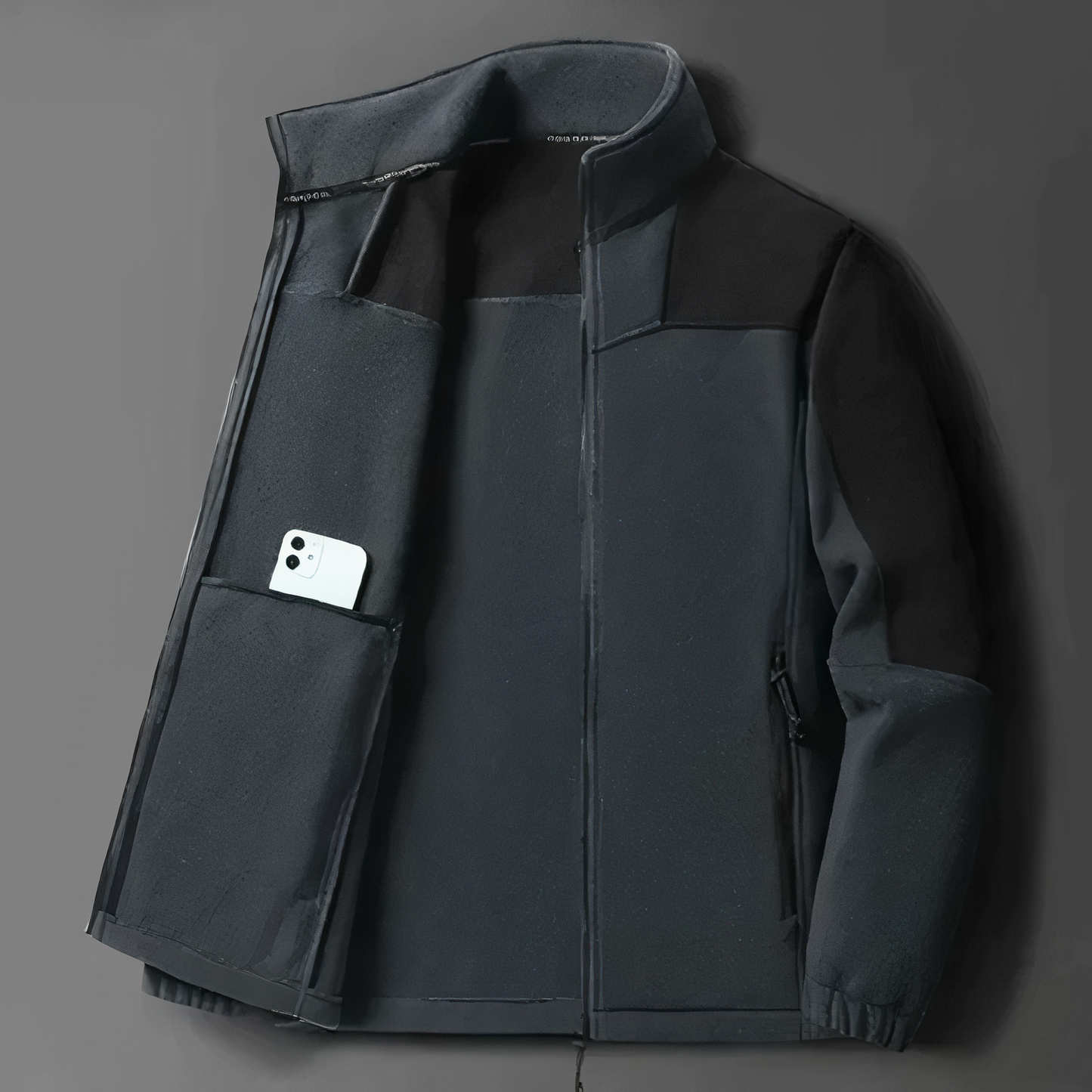 ModeGeist | Atmungsaktives Fleecejacke
