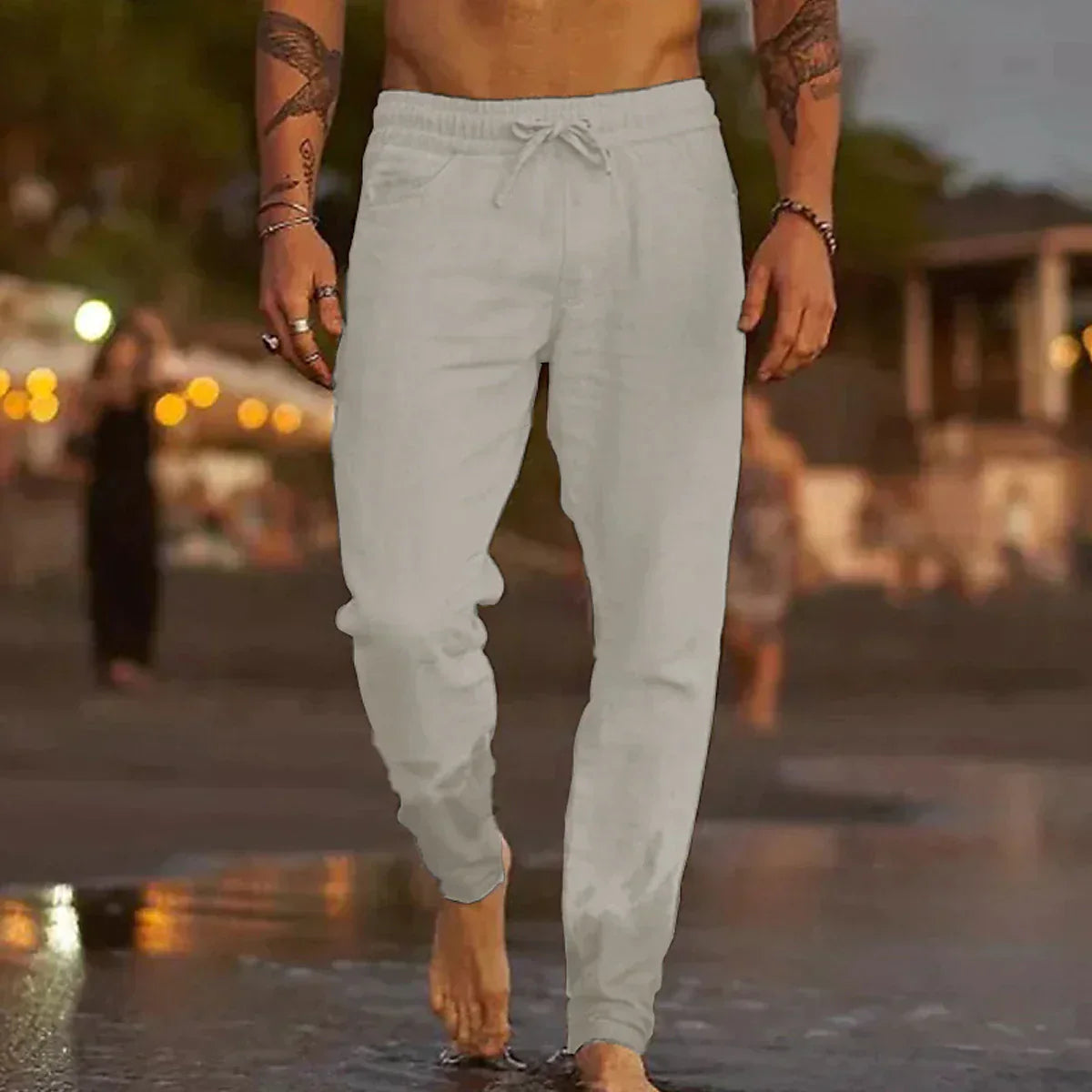 Carlito: Unbeschwerte Leinenhose für Herren