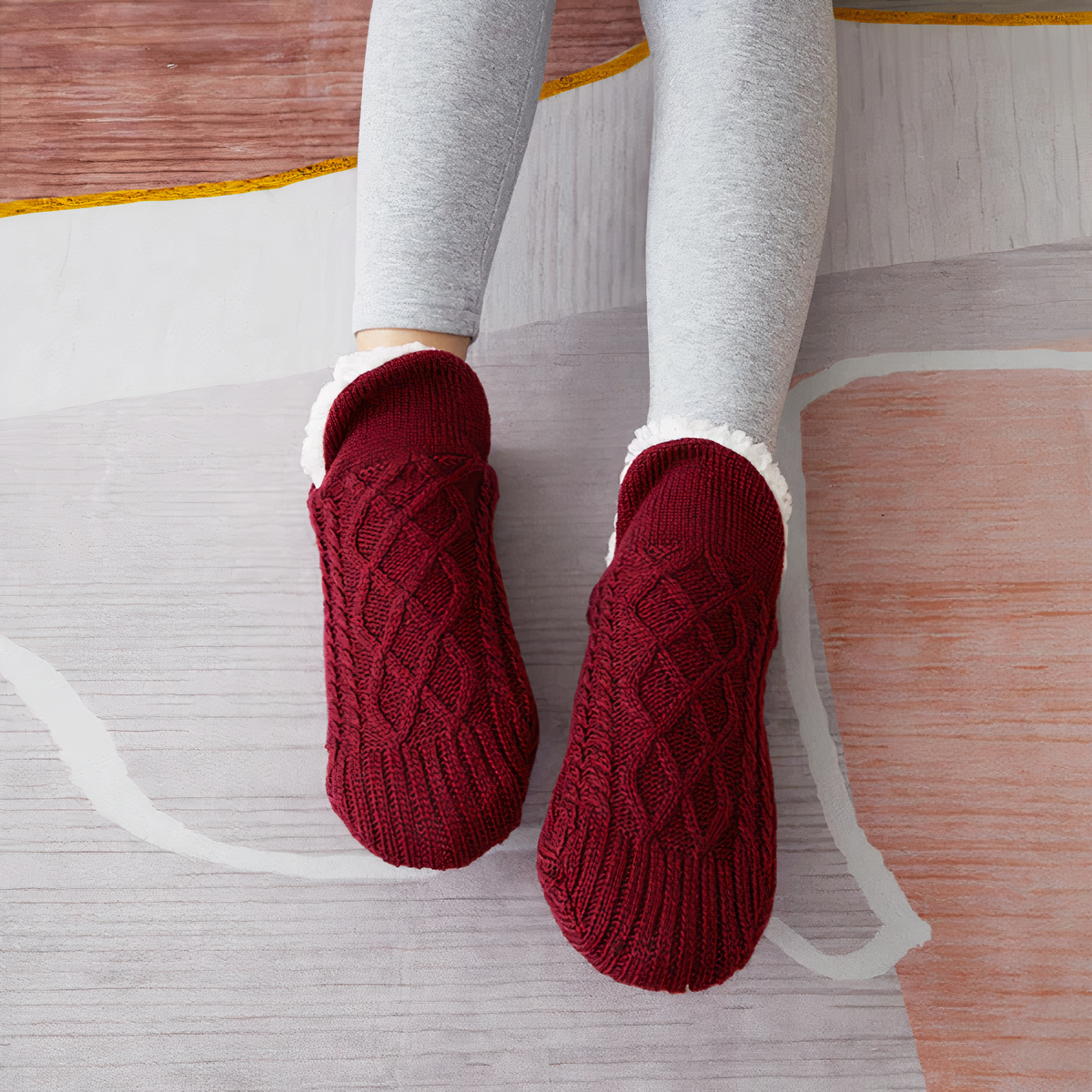 Warme und weiche Thermo-Socken Jayla